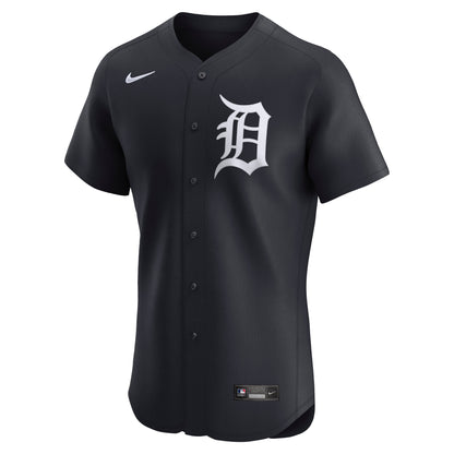 Detroit Tigers Nike Alternate 2 Elite Jersey - Navy