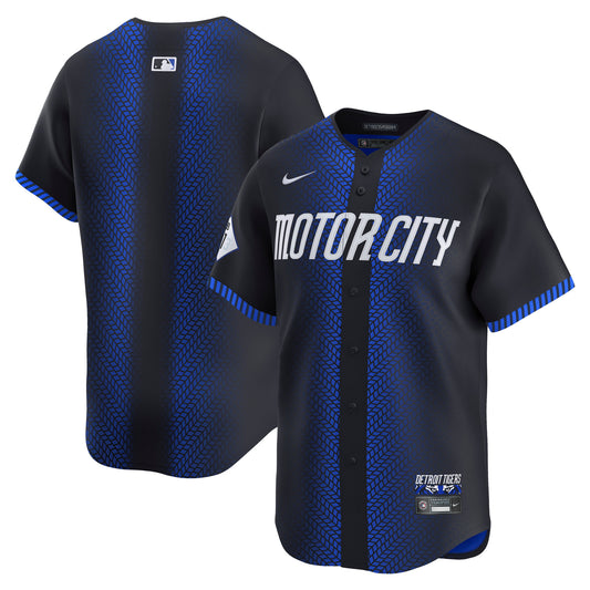 Detroit Tigers Nike City Connect Limited Jersey - Blue