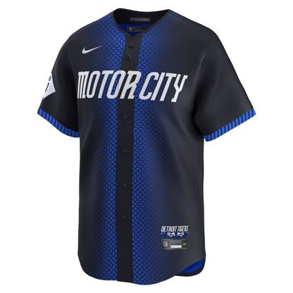 Detroit Tigers Nike City Connect Limited Jersey - Blue