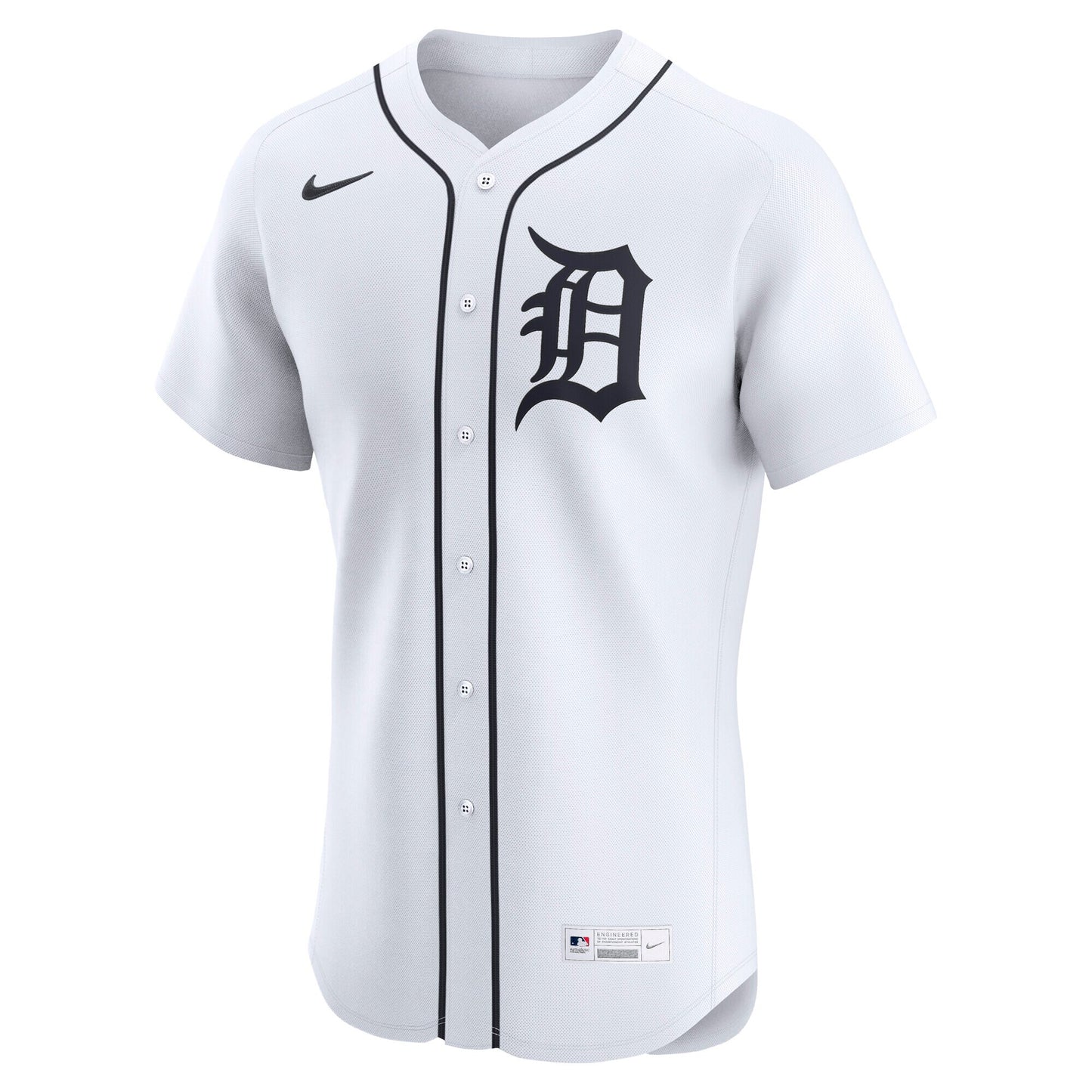 Detroit Tigers Nike Home Elite Jersey - White