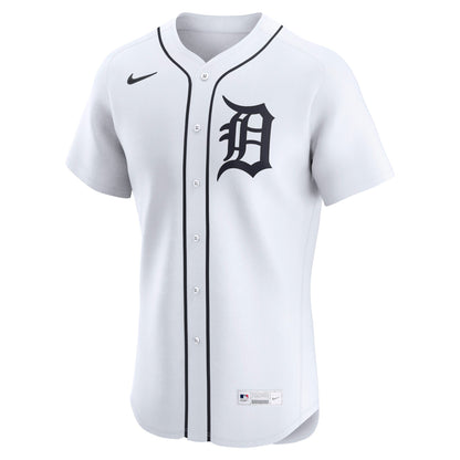 Detroit Tigers Nike Home Elite Jersey - White