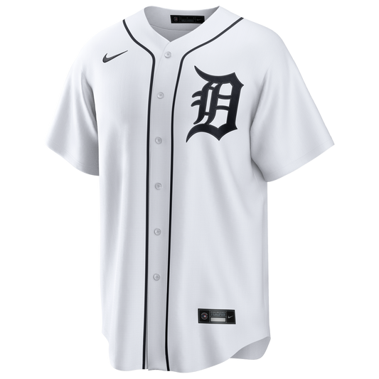 Detroit Tigers Nike Home Replica Jersey - White