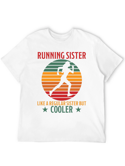 Running Sister Graphic Tee - Regular Sister But Cooler