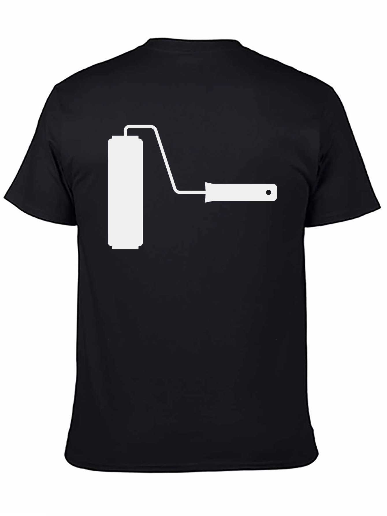 Paint Roller Graphic T-Shirt - Painter DIY Tee