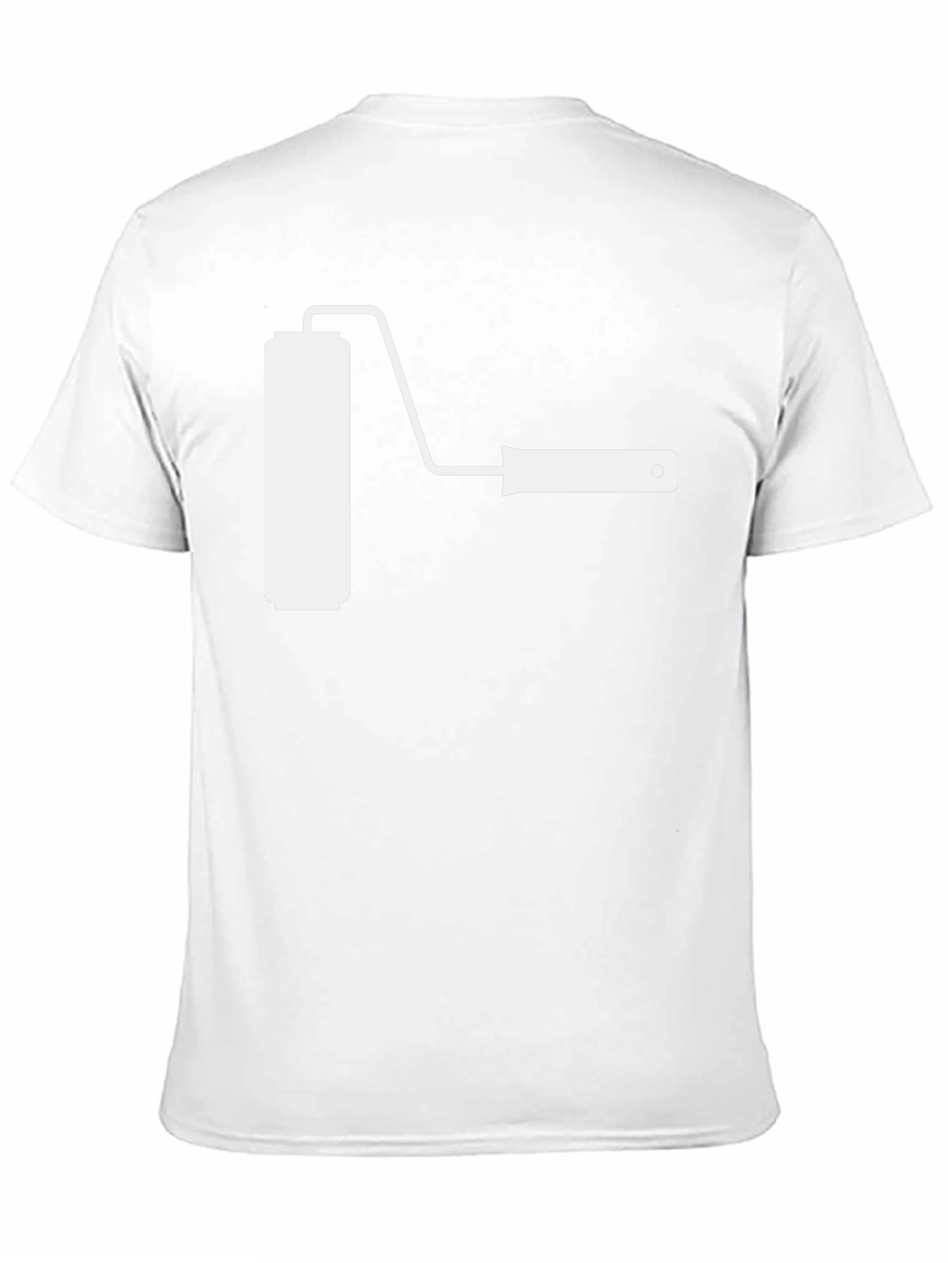Paint Roller Graphic T-Shirt - Painter DIY Tee