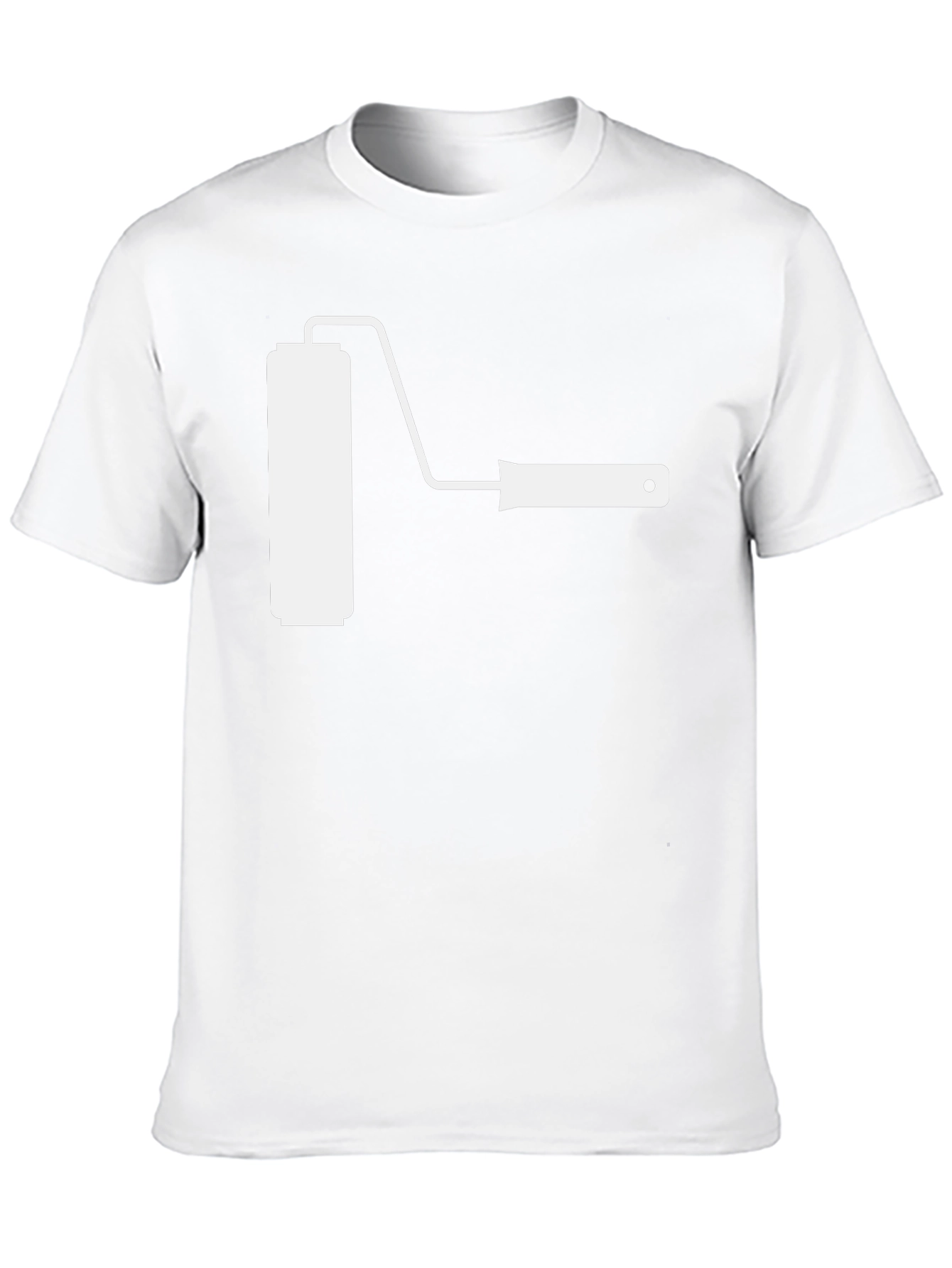 Paint Roller Graphic T-Shirt - Painter DIY Tee