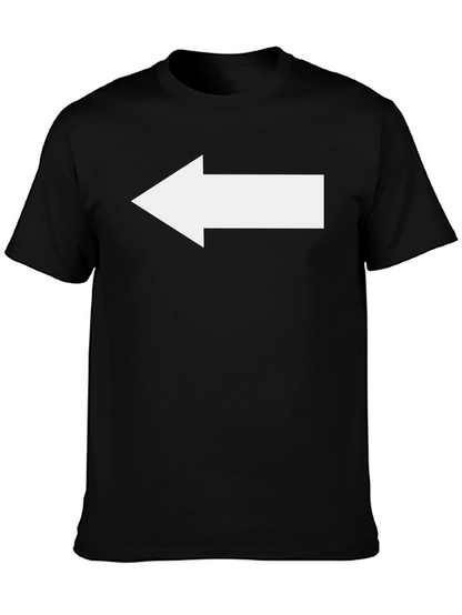 Arrow Graphic T-Shirt - Black