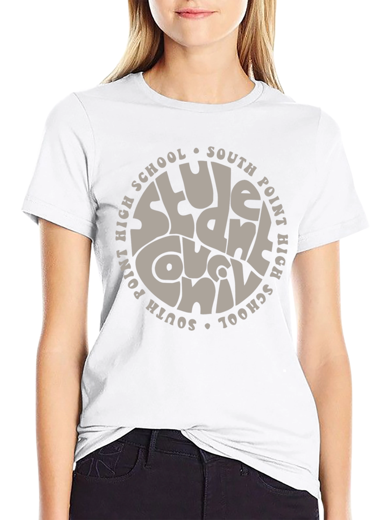 South Point High School Student Crew T-Shirt
