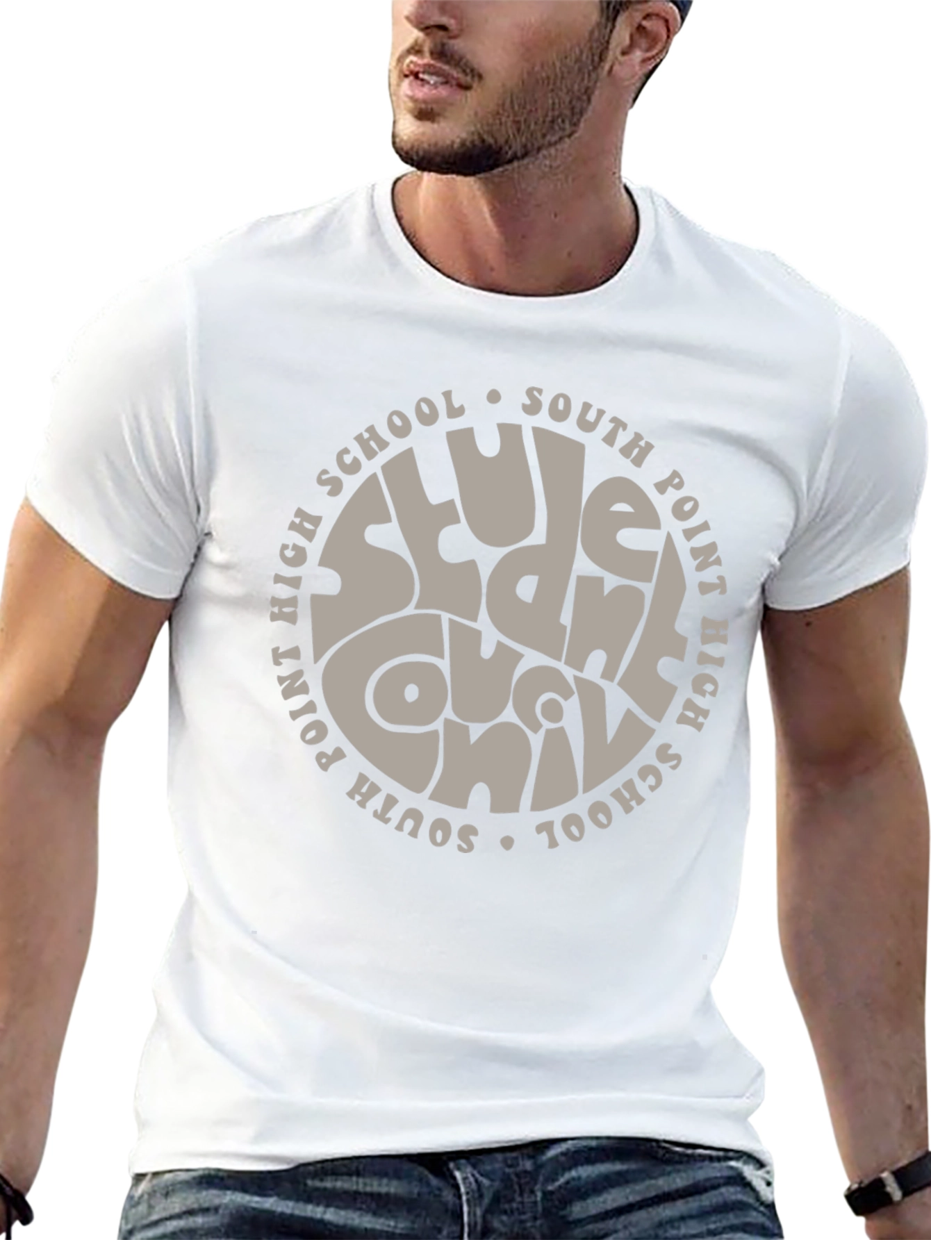 South Point High School Student Crew T-Shirt