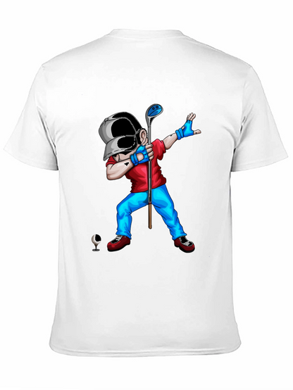 Dabbing Golfer Graphic Tee - Unique Style