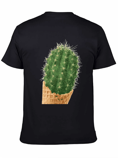 Cactus Cone Tee - Prickly Funny Graphic T-Shirt