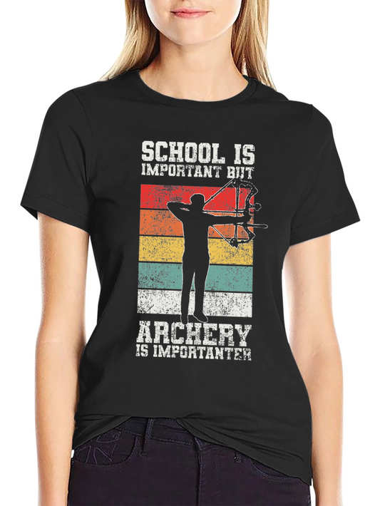 Archery is Important Retro T-Shirt