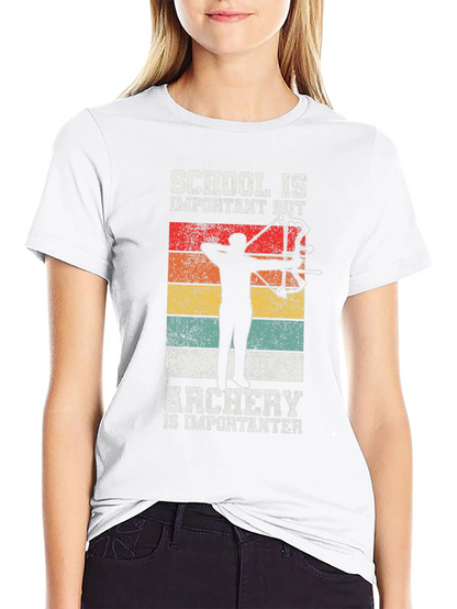 Archery is Important Retro T-Shirt
