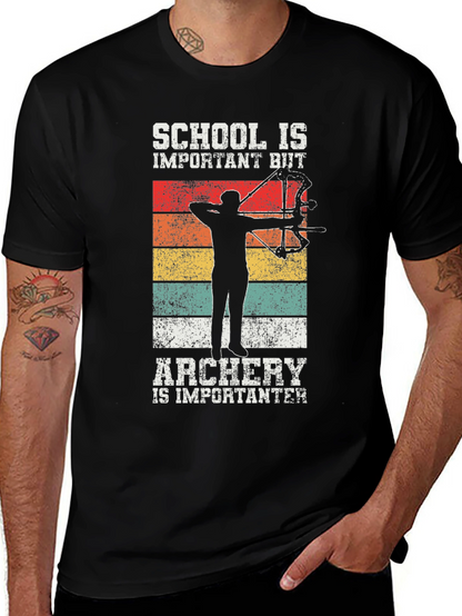 Archery is Important Retro T-Shirt