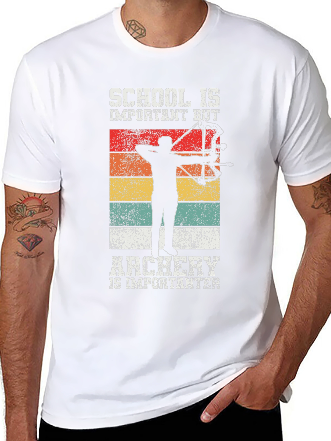 Archery is Important Retro T-Shirt