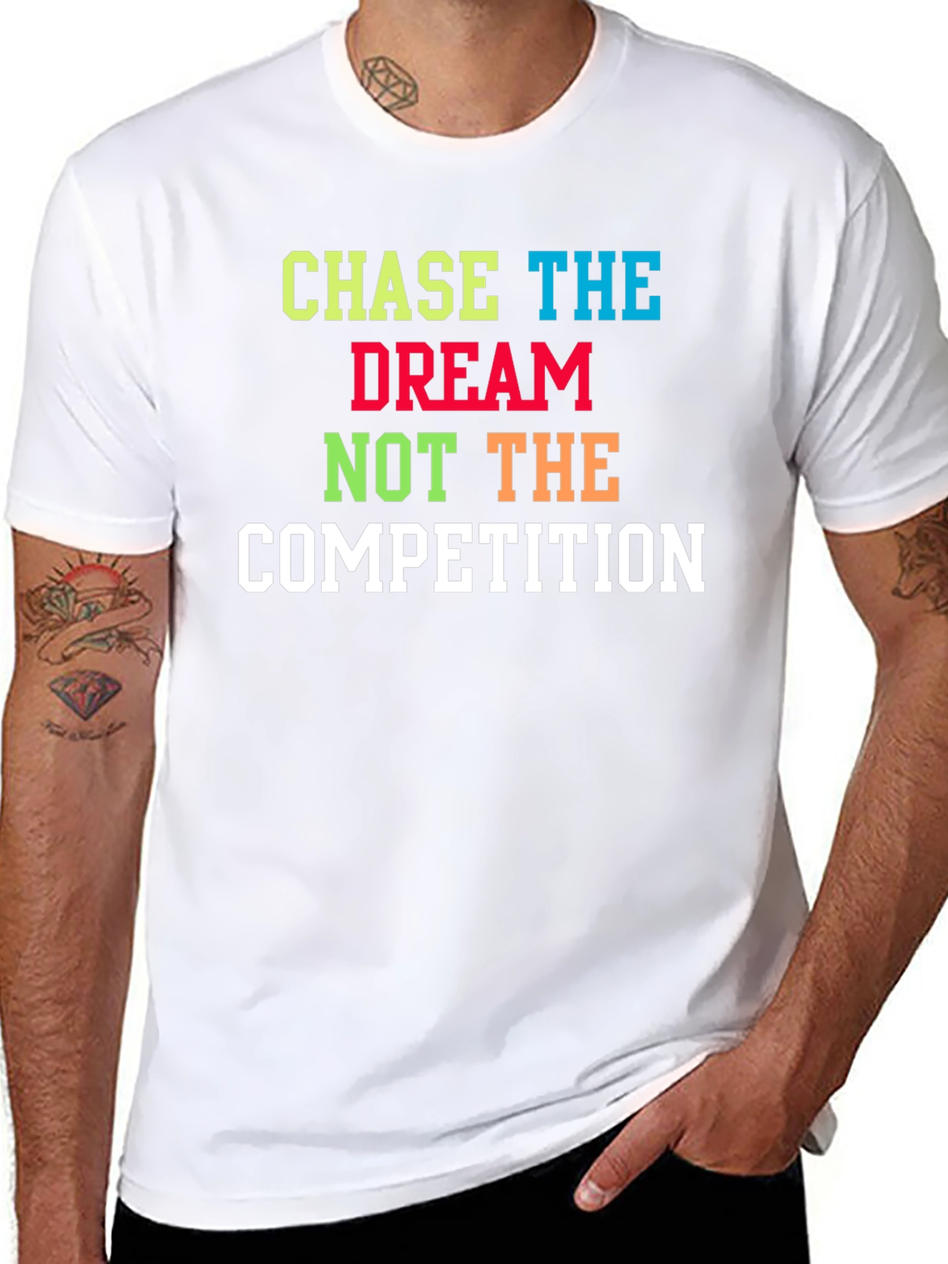 Chase The Dream T-Shirt - Motivational Graphic Tee