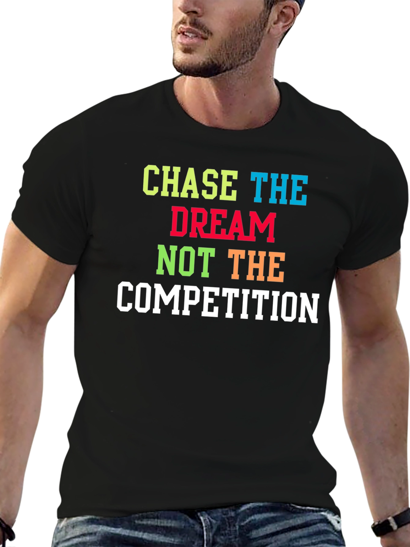 Chase The Dream T-Shirt - Motivational Graphic Tee