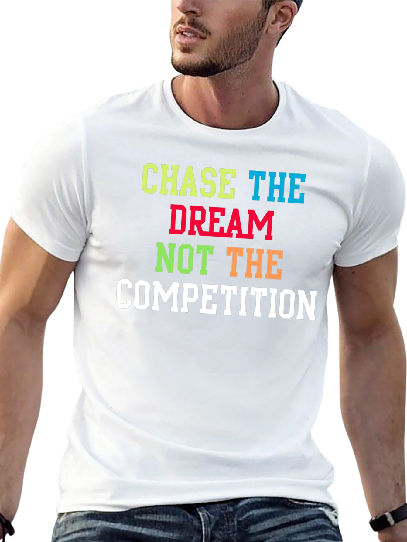 Chase The Dream T-Shirt - Motivational Graphic Tee