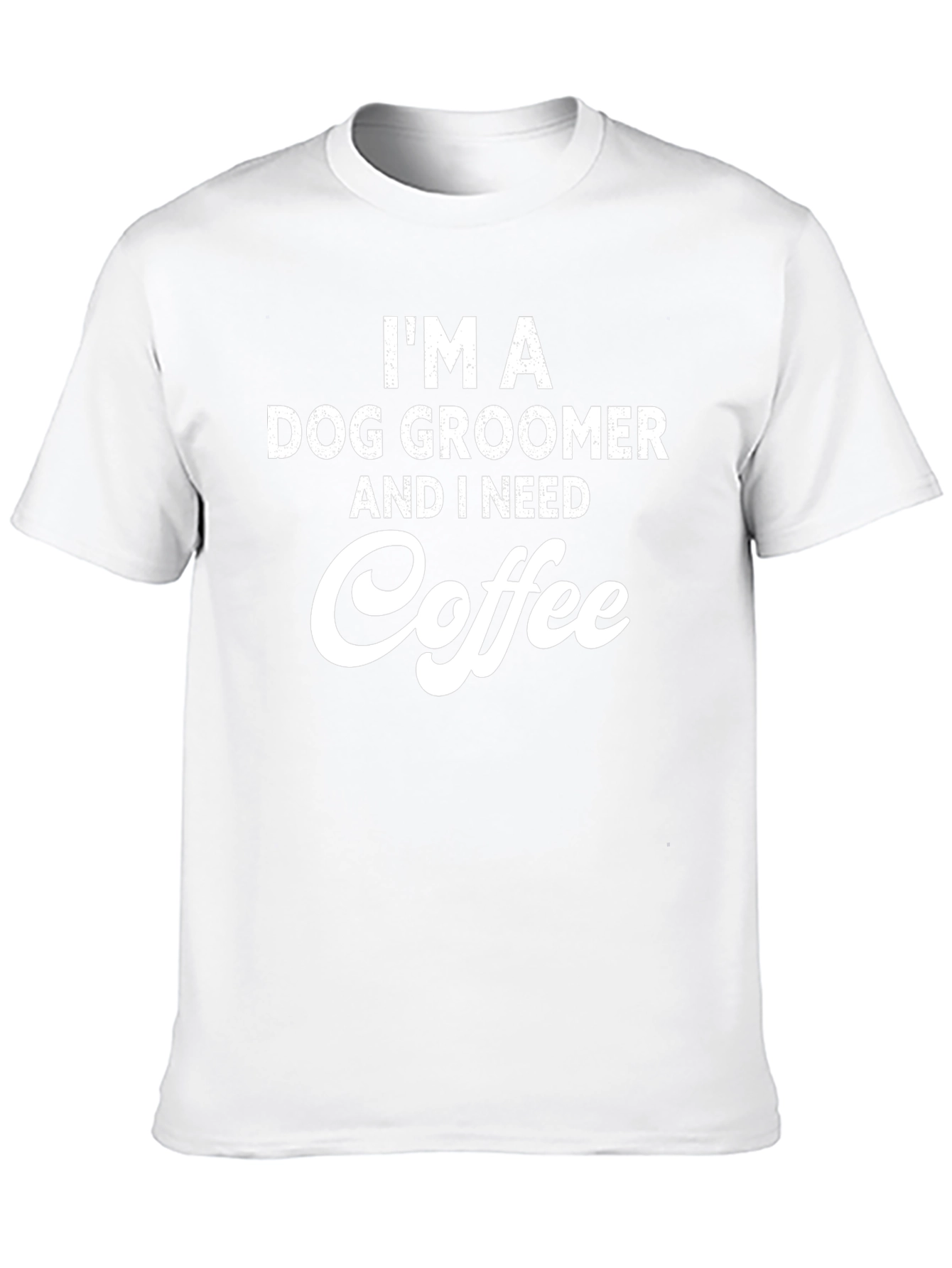 Dog Groomer Coffee T-Shirt - Black
