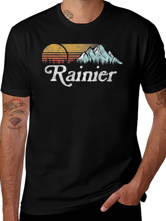 Retro Rainier Graphic T-Shirt