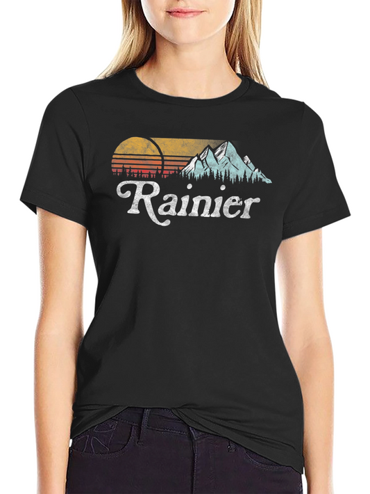 Retro Rainier Graphic T-Shirt