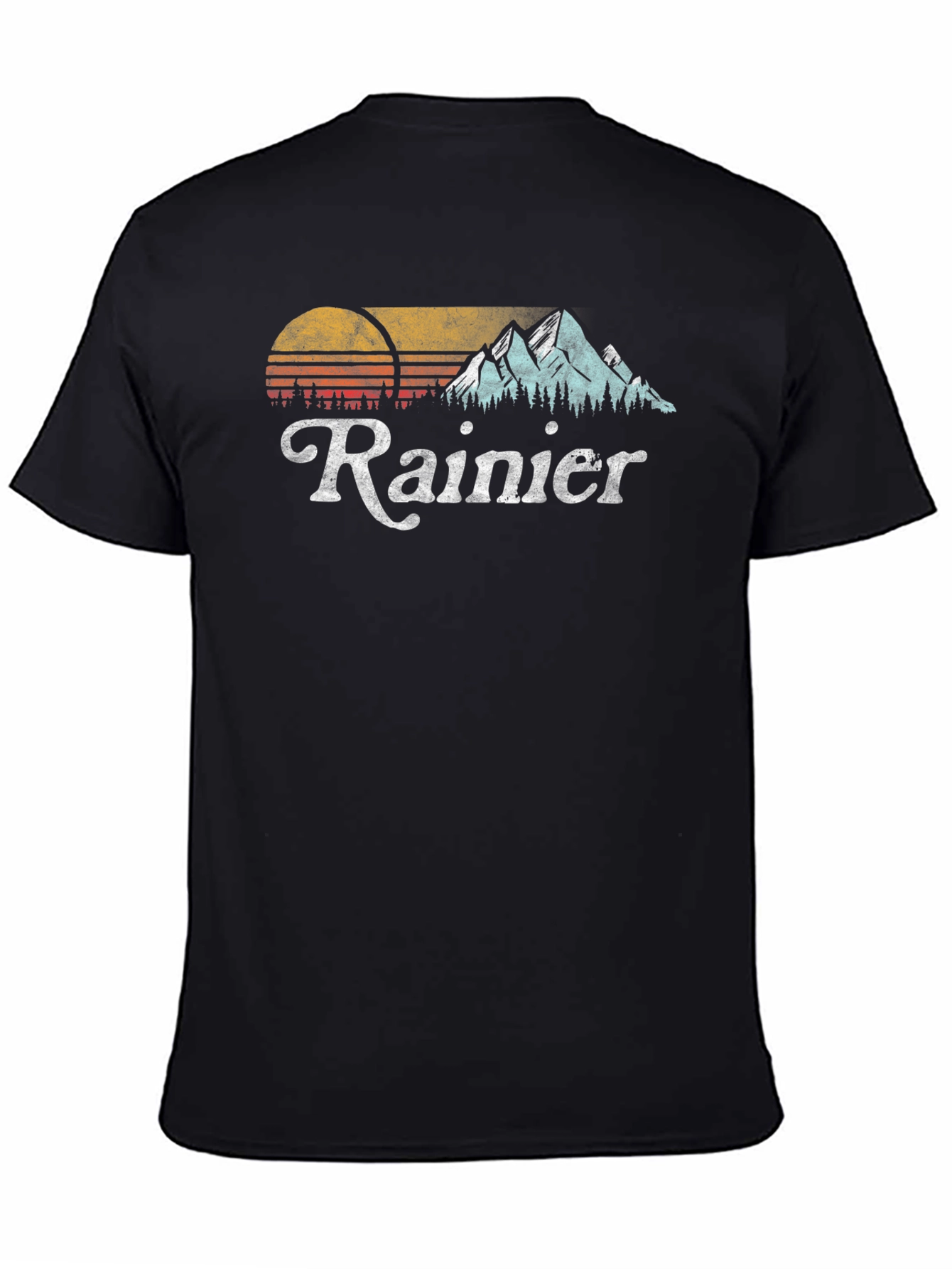 Retro Rainier Graphic T-Shirt