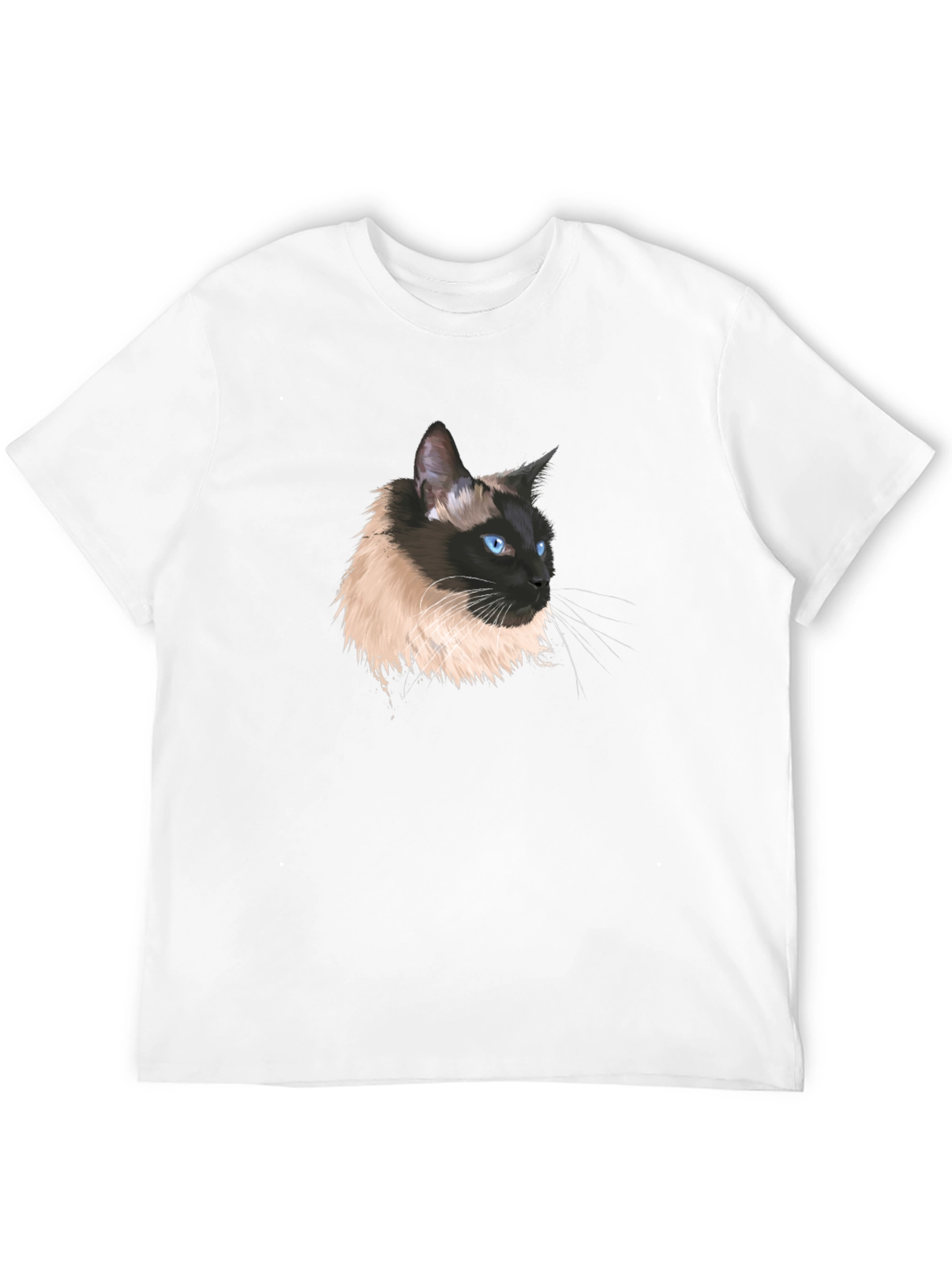 Siamese Cat Portrait T-Shirt