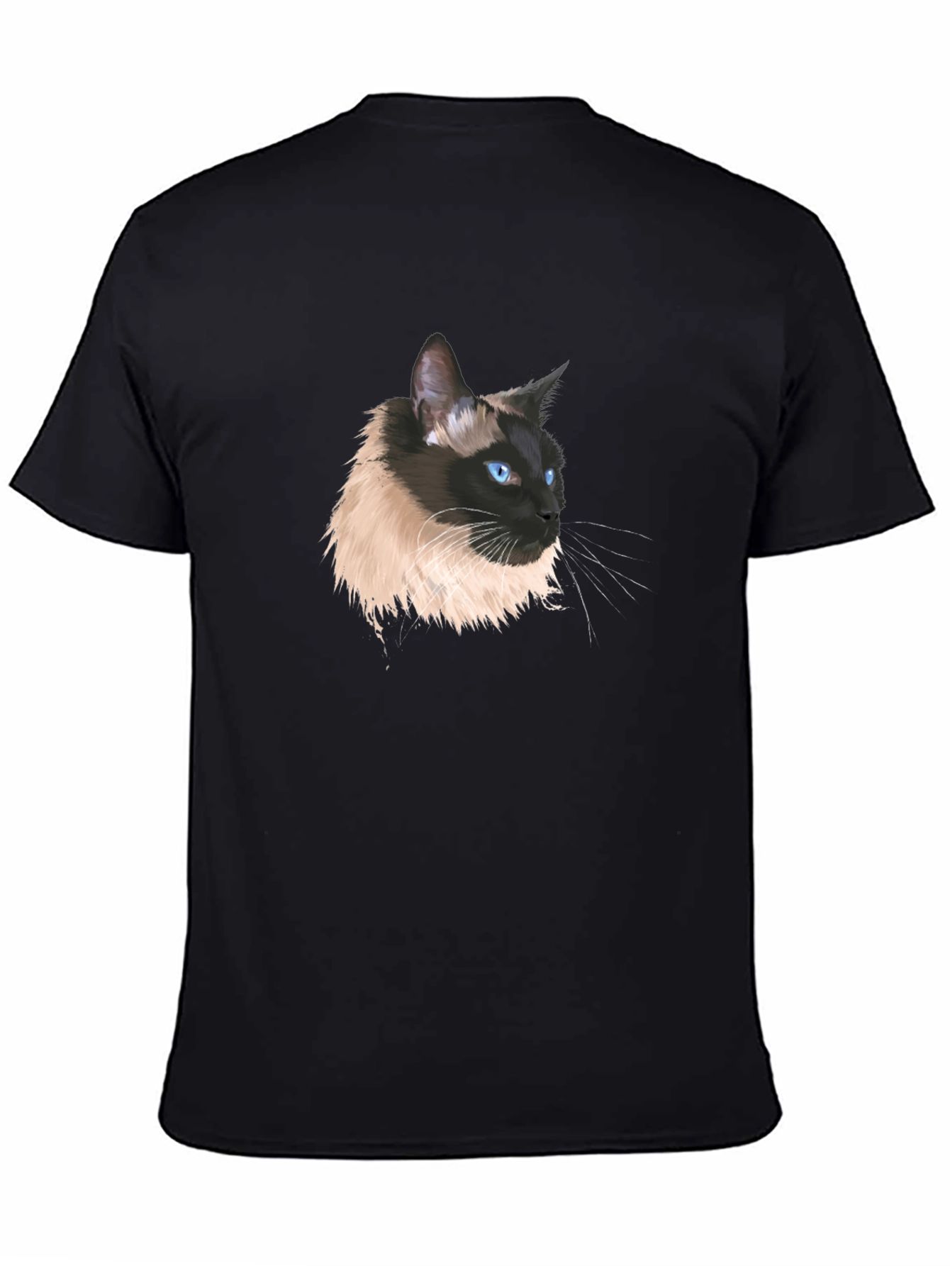 Siamese Cat Portrait T-Shirt