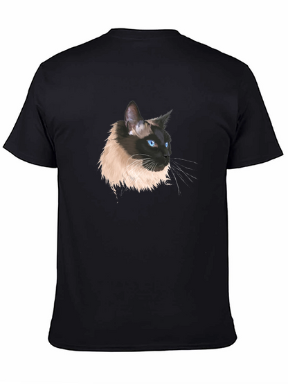 Siamese Cat Portrait T-Shirt