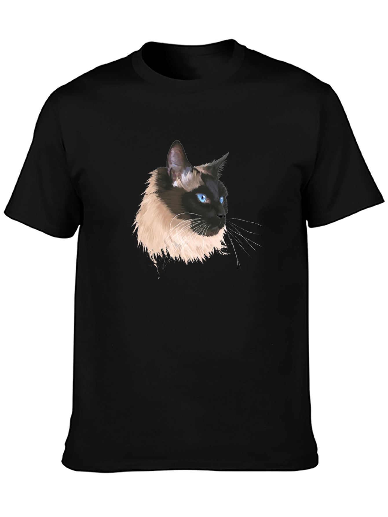 Siamese Cat Portrait T-Shirt