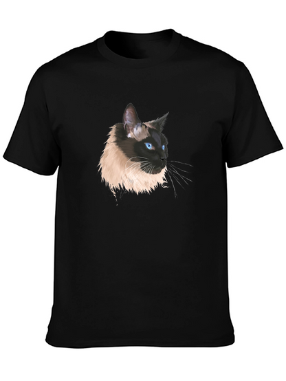 Siamese Cat Portrait T-Shirt