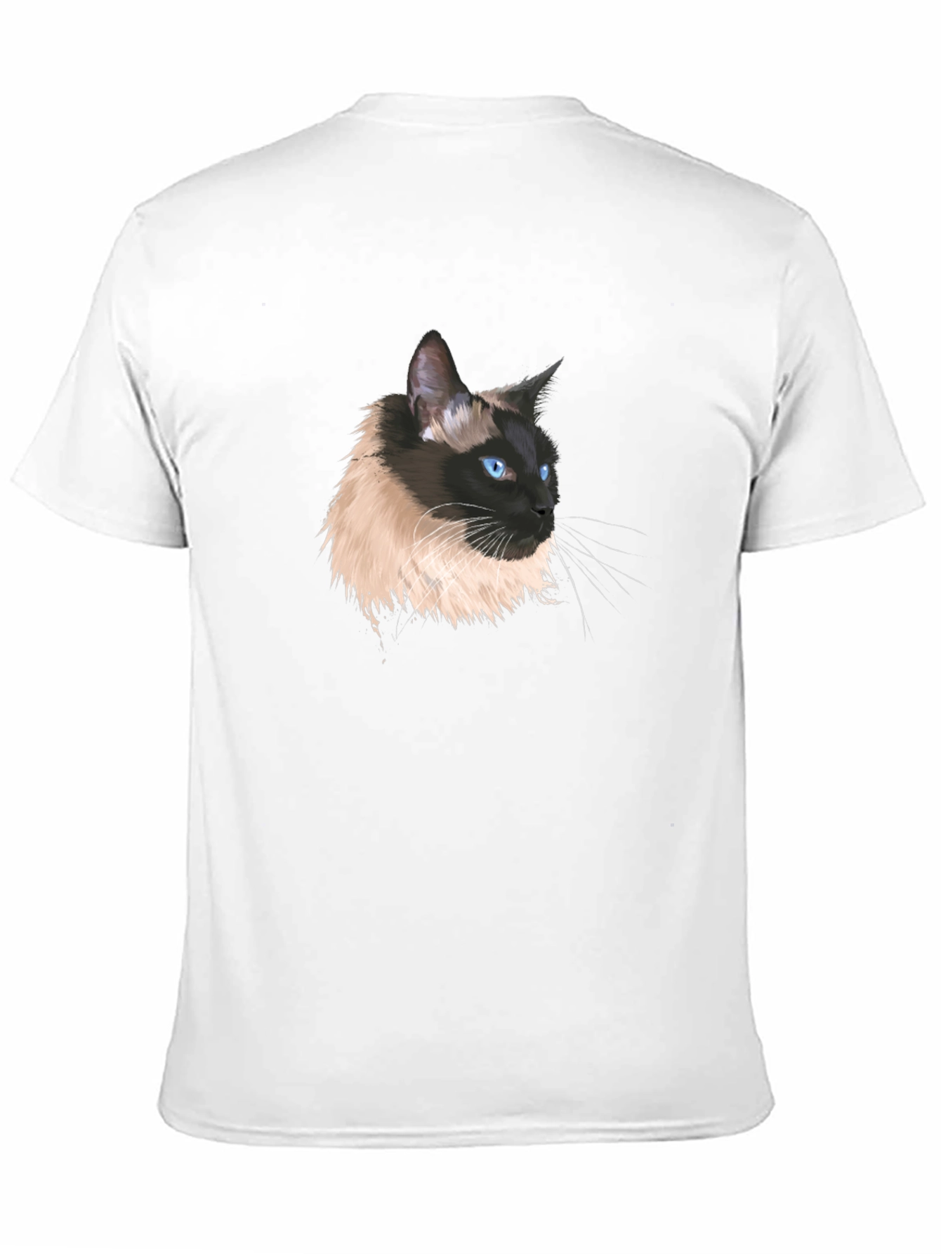 Siamese Cat Portrait T-Shirt