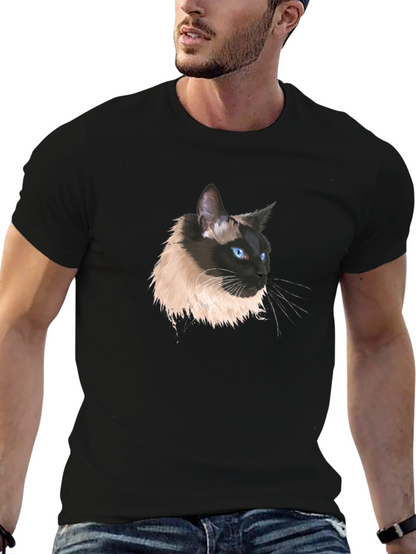 Siamese Cat Portrait T-Shirt