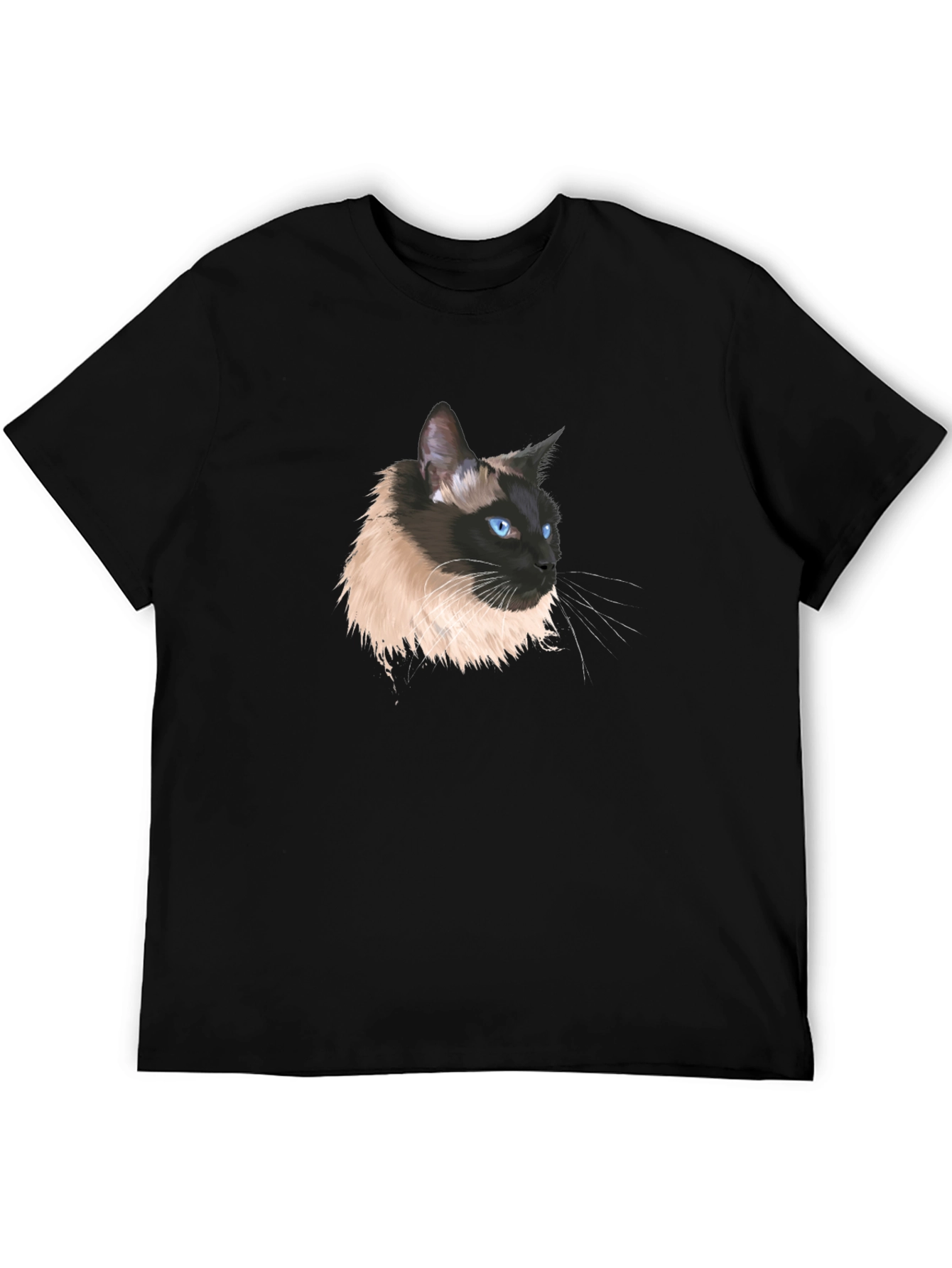 Siamese Cat Portrait T-Shirt