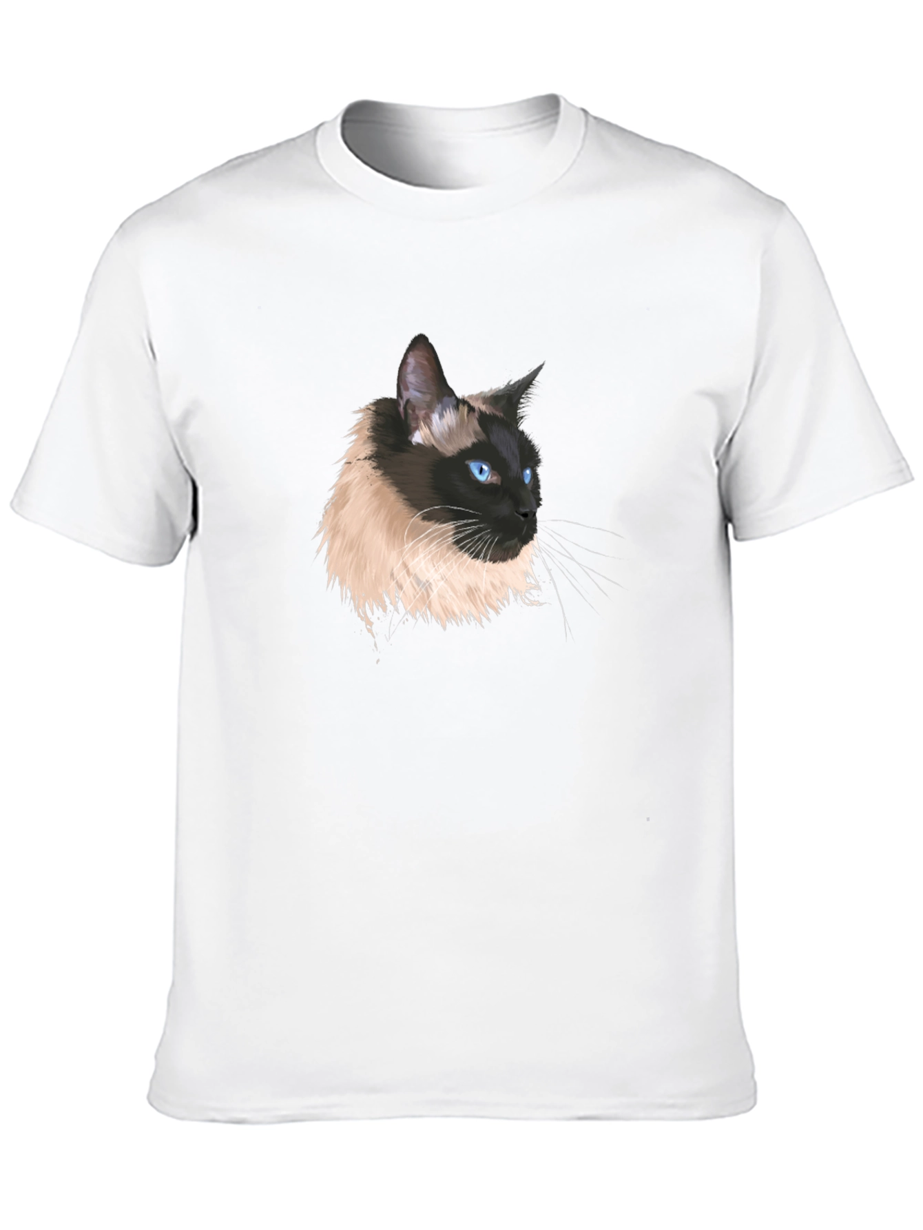 Siamese Cat Portrait T-Shirt