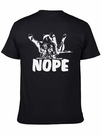 Nope Dog T-Shirt - Funny Graphic Tee
