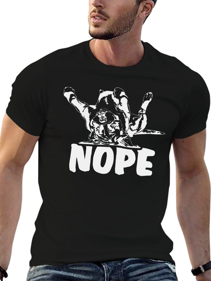Nope Dog T-Shirt - Funny Graphic Tee