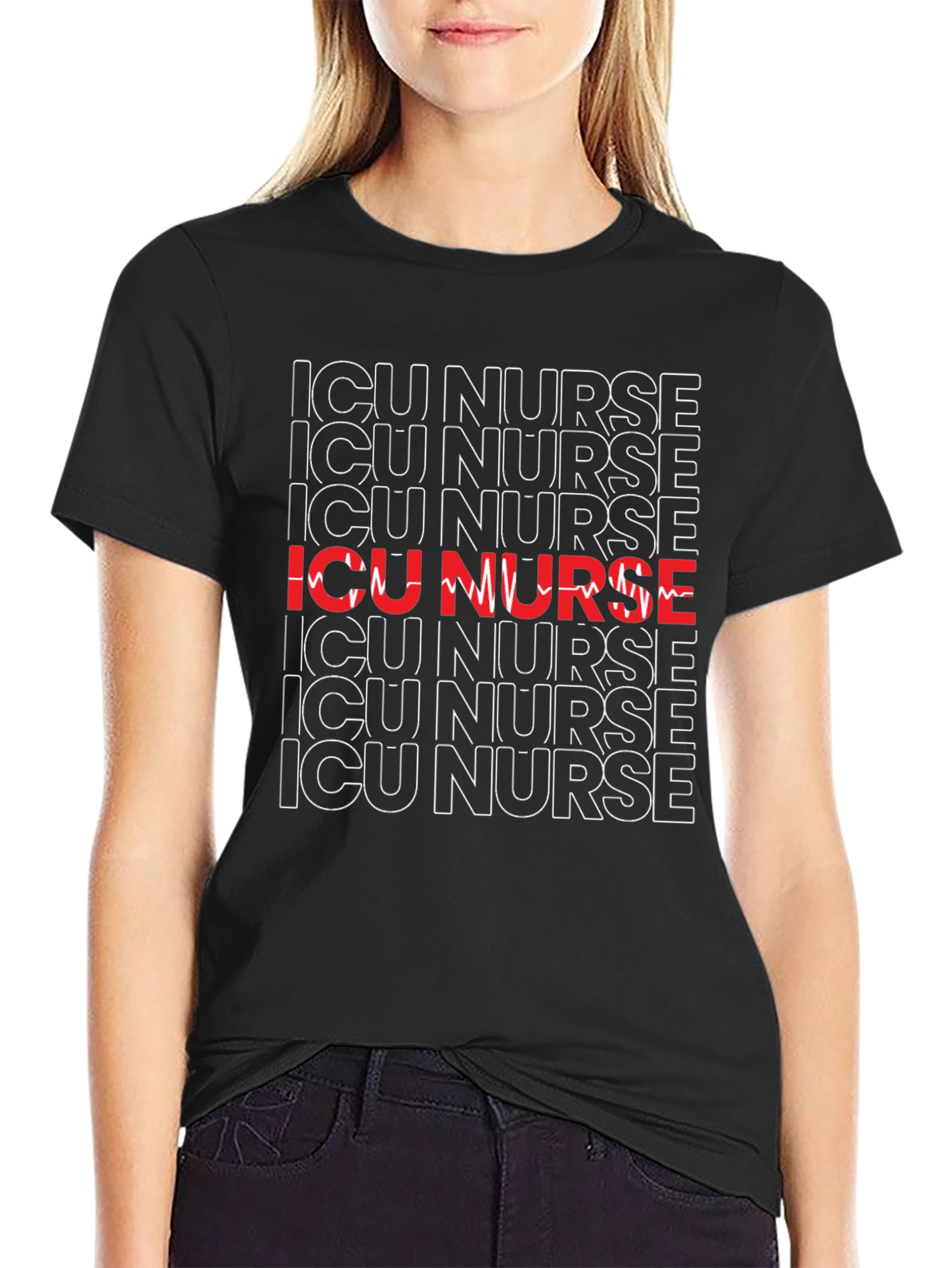ICU Nurse T-Shirt - Healthcare Hero Appreciation