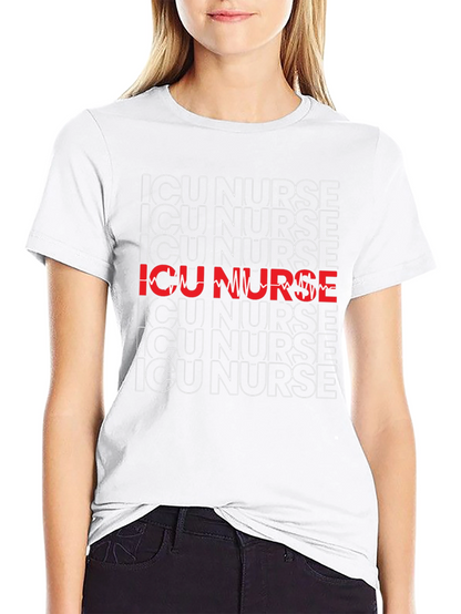 ICU Nurse T-Shirt - Healthcare Hero Appreciation