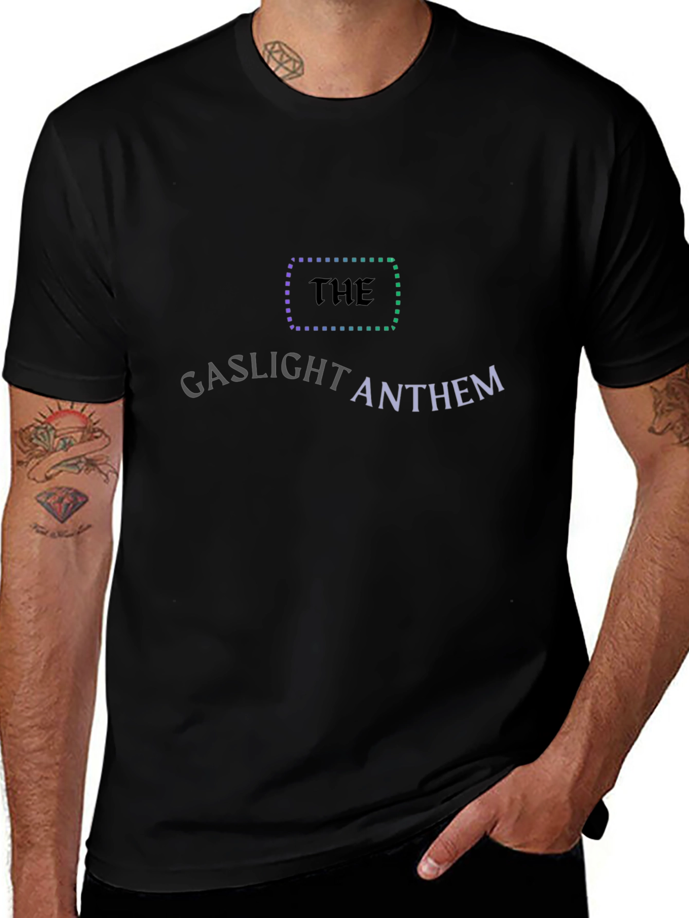 The Gaslight Anthem Band T-Shirt Black