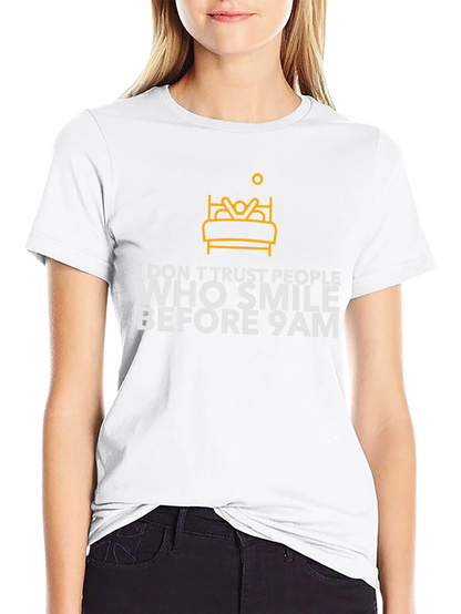 Funny I Dont Trust People Graphic Tee