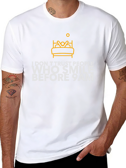 Funny I Dont Trust People Graphic Tee