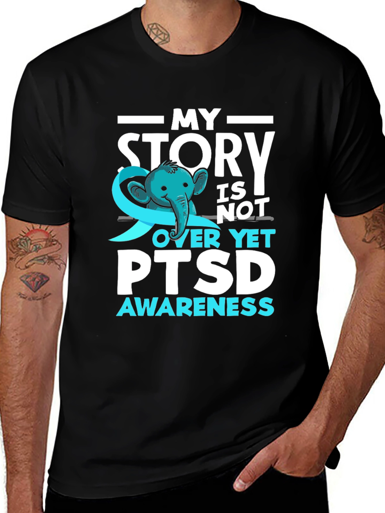 PTSD Awareness T-Shirt - My Story Isnt Over