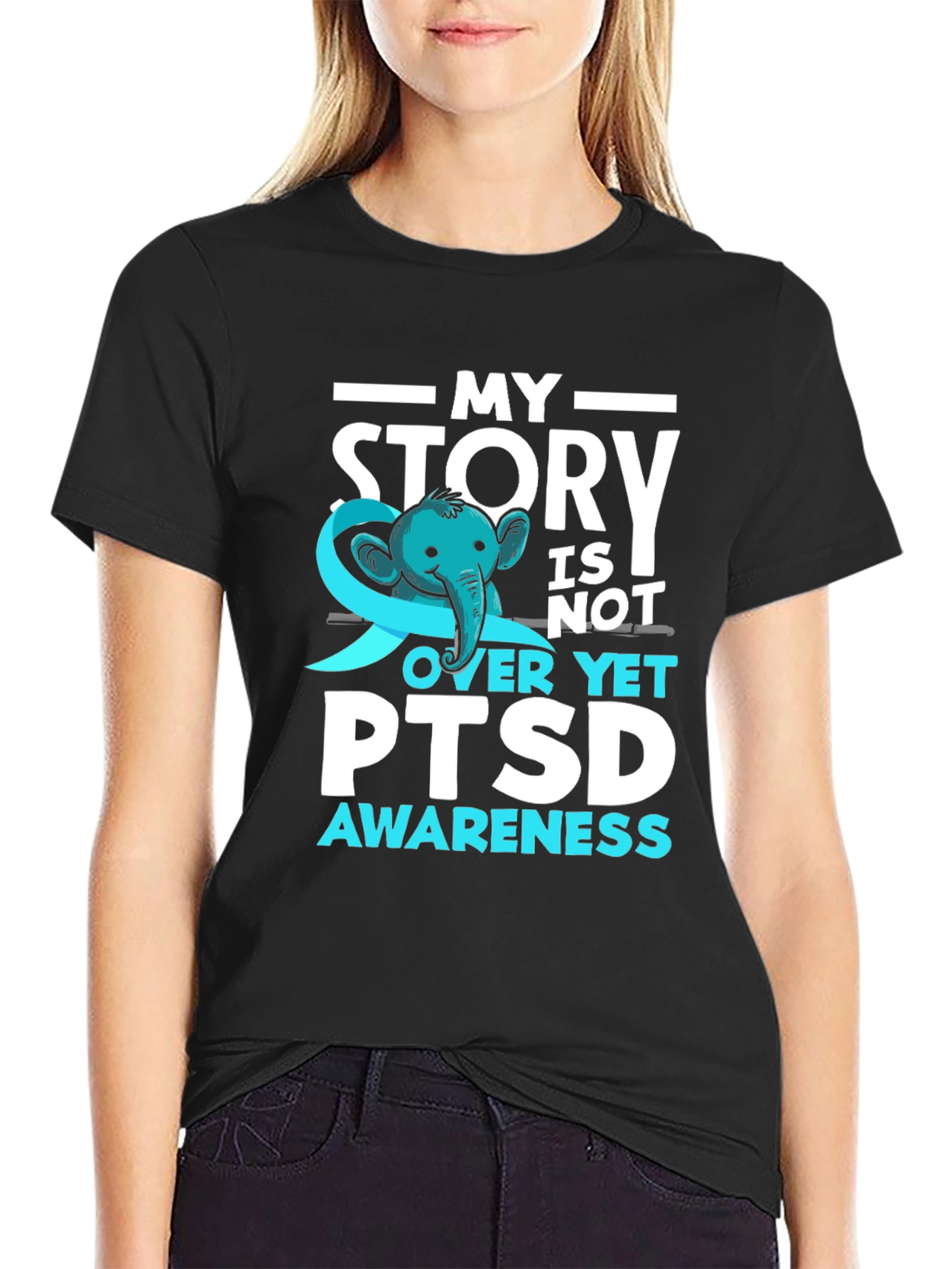 PTSD Awareness T-Shirt - My Story Isnt Over