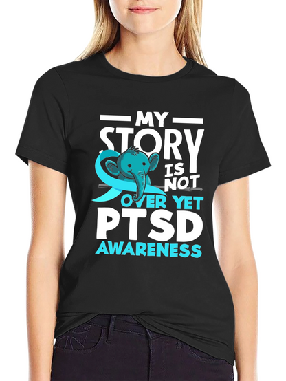 PTSD Awareness T-Shirt - My Story Isnt Over