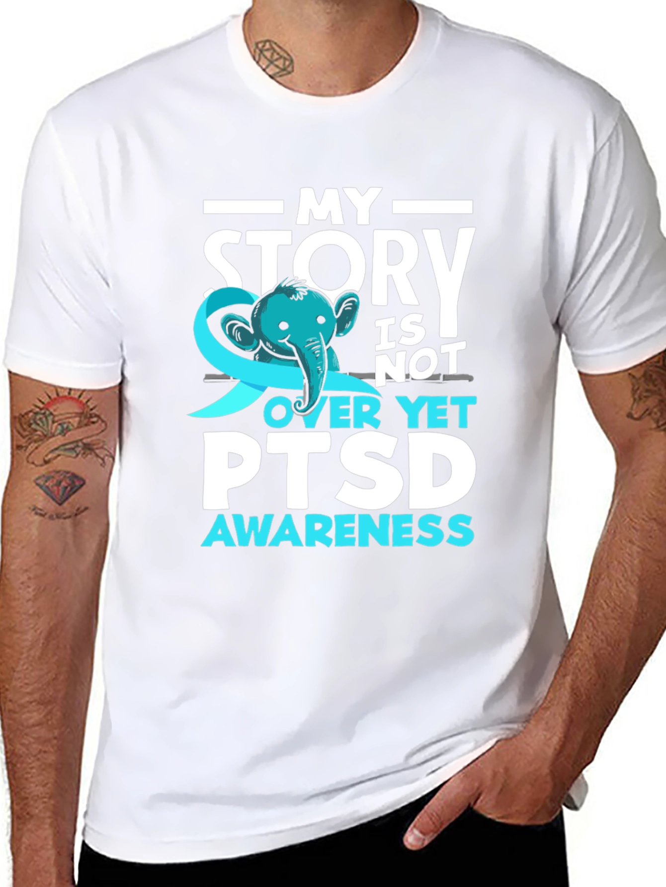 PTSD Awareness T-Shirt - My Story Isnt Over