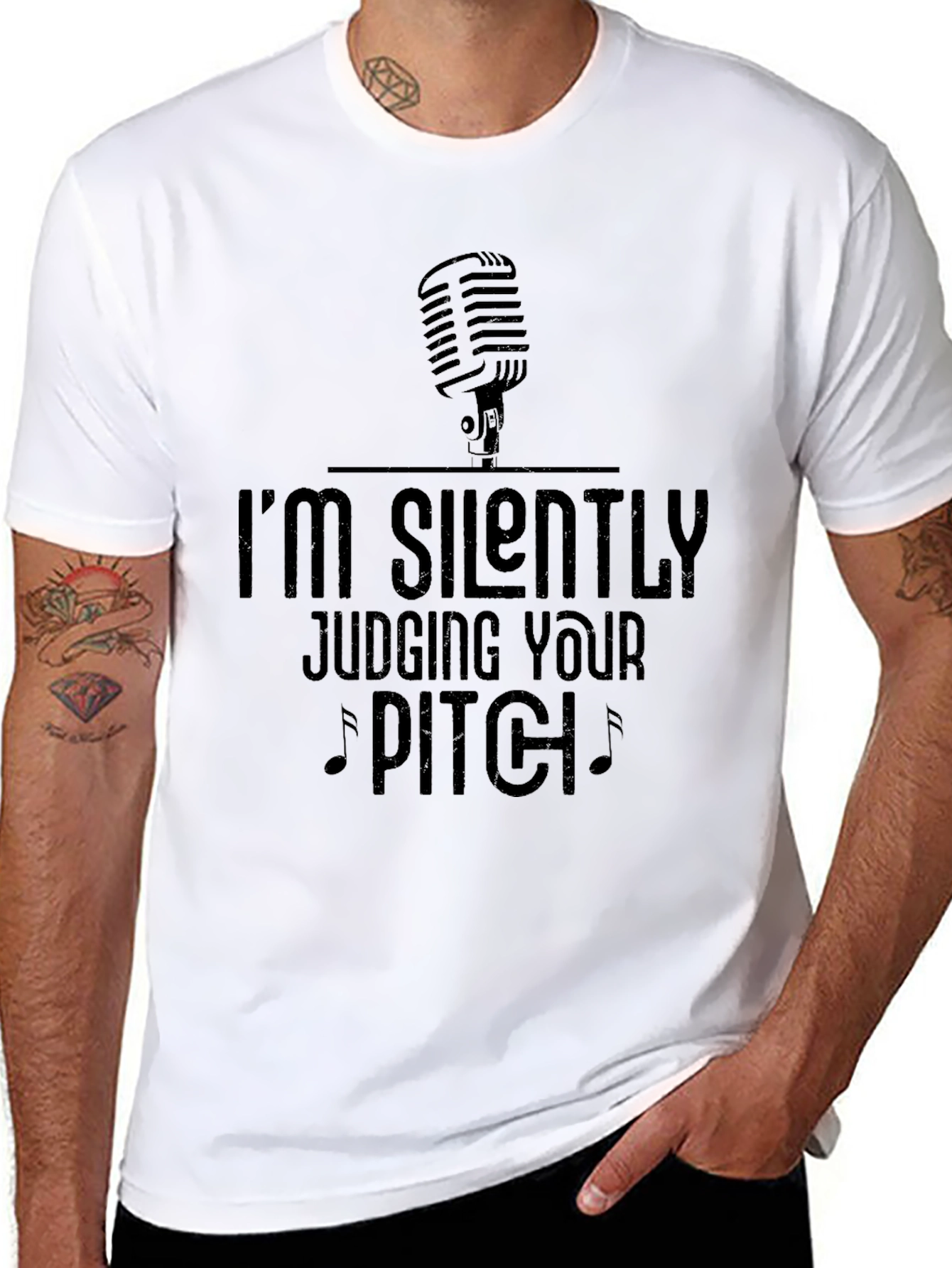 Im Silently Judging Your Pitch T-Shirt