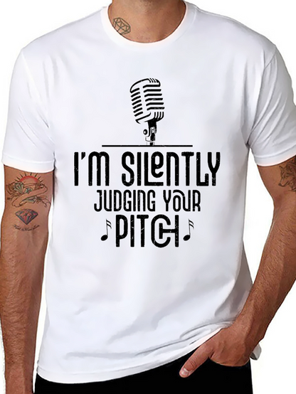 Im Silently Judging Your Pitch T-Shirt