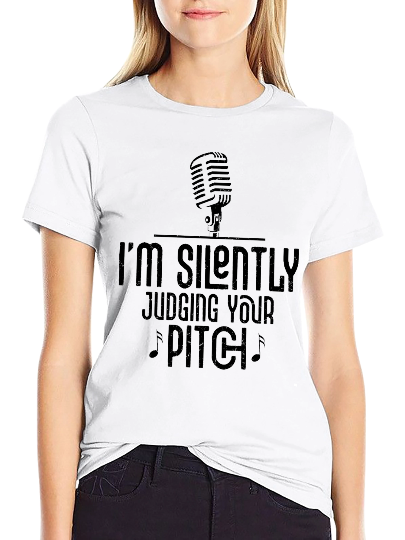 Im Silently Judging Your Pitch T-Shirt