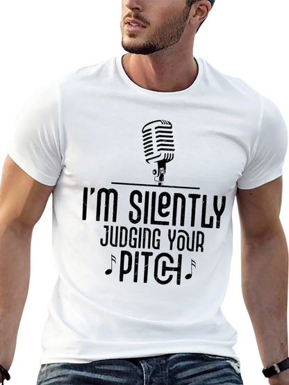 Im Silently Judging Your Pitch T-Shirt